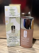 Clinique Even Better Makeup Broad Spectrum SPF 15 CN 74 Beige 1oz/30ml NIB - $23.99