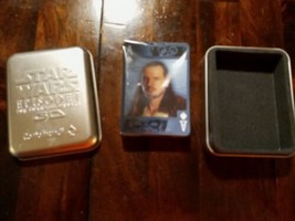 2012 Star Wars Episode1 3D Cartamundi Playing Cards - Hard Tin Case Box - $5.89