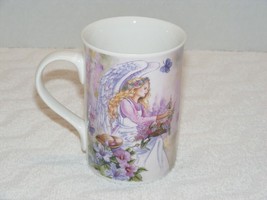 2011 Angel Star 8 Oz Porcelain Whimsical Art Design Coffee Mug Euc - £10.35 GBP
