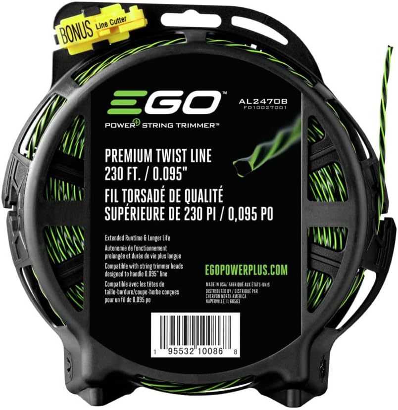 Ego Al2470B Premium Twist String, Bi-Component Trimmer Line (Bulk, Green - $41.95