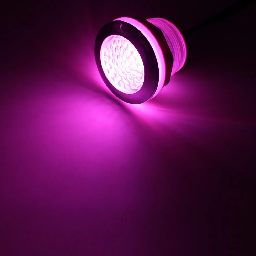 waterproof RGB underwater LED hot tub light whirlpool lamp hole size 53-55-60mm  - £166.35 GBP