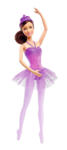 Barbie You Can Be Anything Fairytale Ballerina Doll, Purple - £23.67 GBP