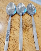 Amefa Holland Stainless Steel Silverware (3) Piece Set Dinner Spoon - £12.69 GBP
