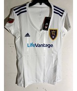 ADIDAS WOMEN&#39;S MLS TEAM JERSEY REAL SALT LAKE WHITE SIZE M - $13.43 CAD