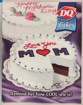 Dairy Queen Poster Mother&#39;s Day 22x28 dq2 - $317.66