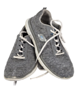 Skechers Womens Flex Appeal 2.0 Gray Running Shoes Sneakers Size 8.5Lace Up - $14.03