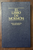 The Book of Mormon Spanish Translation El Libro De Mormon 1992 LDS Hard Cover - £12.40 GBP