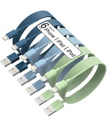 iPhone Charger 6Pc Apple MFi Certified Fast Charging Cable 3/3/6/6/6/9FT... - $9.33 CAD
