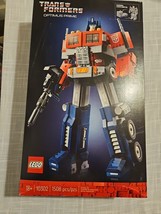 New Lego Transformers Optimus Prime Truck/Robot 10302 1508 Pieces Hasbro... - $179.00