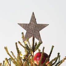 Wooden Christmas Star Tree Topper image 2