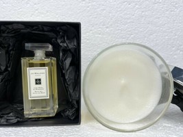 Jo Malone Lime Basil &amp; Mandarin Scented Candle 2.5 inch + Bath Oil 1.0 Fl. Oz - £71.11 GBP