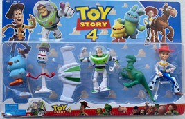 Disney TOY STORY 4, Collect them all, 5 Figures Set / 6 PCs Set, new - £30.05 GBP