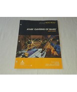 Atari 400/800 Caverns of Mars Users Guide Instruction Book Manual - $20.00