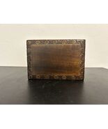 Vtg Polish Wooden Trinket Box – Hand-Carved Folk Art 3.5x5-1/8”x1.5” - $289.41 MXN