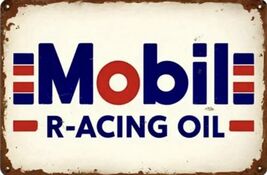 Mobil Exxon Retro Vintage Gas Gasoline Oil Tin Sign 8x12 inches Station Rr - $34.91 CAD