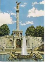 Germany Postcard Munich The Angel Of Peace - £2.28 GBP