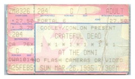 Grateful Dead Konzert Ticket Stumpf März 26 1995 Atlanta Georgien - £43.38 GBP