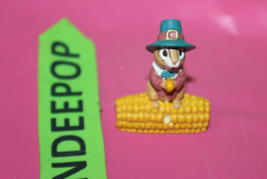 Hallmark Keepsake Merry Miniature Chipmunk W/ Corn 95 Christmas Holiday Ornament - £15.61 GBP