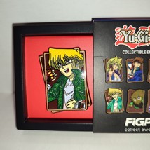 Yugioh Joey Wheeler Glitter Enamel Pin FigPin Mini Official Konami Collectible - £26.97 GBP