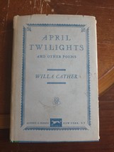 April Twilights and Other Poems Willa Cather 1961 HC Borzoi Book Classic... - €62,88 EUR