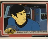 Star Trek Trading Card Sticker #1 Spock Leonard Nimoy - $2.48