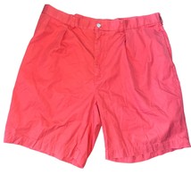 Polo by Ralph Lauren Tyler Short VIntage Pleated front Preppy shorts size 38 red - £21.73 GBP