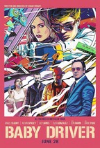 Baby Driver Movie 2017 Poster Edgar Wright Art Print 24x36&quot; 27x40&quot; 32x48&quot; - £9.36 GBP+