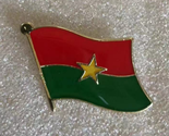 6 Pack of Burkina Faso Wavy Lapel Pin - £14.74 GBP