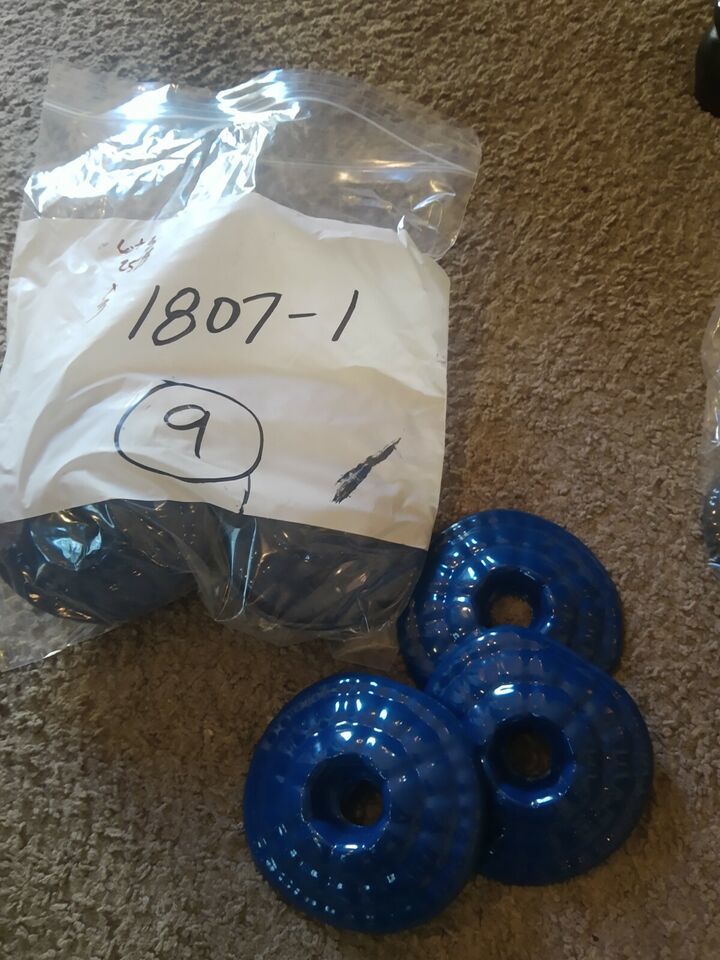NEW Lot of 3 Husky Fuel  Gas Splash Guard Collar Blue Waffle # 1807-1 / ... - $22.79