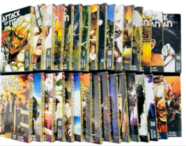 New Comic Attack On Titan Hajime Isayama Manga Volume 1-34 FULL SET English DHL - £150.20 GBP