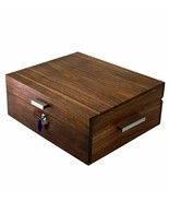 Brizard &quot;Organic Contempo&quot; Cigar Humidor - Figured Walnut (60/70 Count) USA - $950.00