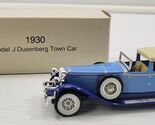 *B7) Matchbox Models of Yesteryear 1930 Model J Dusenberg Town Car Dieca... - $11.87