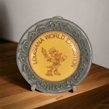 Vintage 1984 Louisiana World&#39;s Fair/Exposition Souvenir Trinket Plate on... - £10.30 GBP