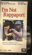 I’m Not Rappaport(Vhs 1996)Walter Matthau Ossie Davis-TESTED-RARE VINTAGE-SHIP24 - £12.46 GBP