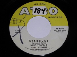 Nino Tempo &amp; April Stevens Stardust 45 RPM Record Vintage Atco Label 6286 NM - £11.82 GBP