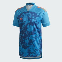 adidas Condivo 20 PrimeBlue Soccer Football Futbol Jersey Sharp Blue true Orange - £31.59 GBP