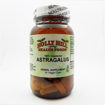 Holly Hill Health Foods, 100% Vegetarian Astragalus, 90 Vegetarian Capsules - £9.40 GBP