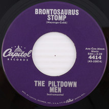 Piltdown Men – Brontosaurus Stomp - 1960 45 rpm 7&quot; Single Vinyl Record 4414 - $6.65