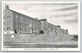 Fort George Meade Man Barracks MD For Victory Buy War Bonds Postcard K21 - £6.23 GBP