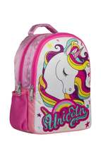 Unicorn Glittery Pink Girls&#39; School Bag And Daily Backpack - £67.73 GBP