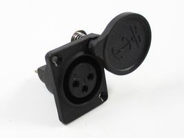 5pcs- XLR302 XLR3 female socket Battery Charger Connector Panel Mobility scooter image 2