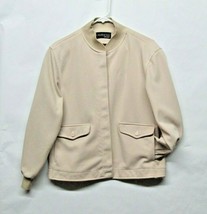 Vtg Givenchy Sport Blazer Jacket Shoulder Pads USA Union Made Polyester Wool Mix - £73.89 GBP