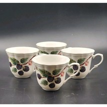 Set of 4 Lenox Spring Harvest Coffee / Tea Cups Porcelain New Never Used - £36.85 GBP