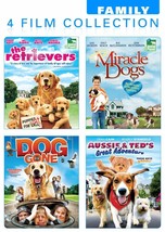 The Retrievers, Miracle Dogs, Dog Gone, Aussie &amp; Ted&#39;s Great Adventure (DVD) NEW - £8.71 GBP