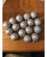 Plastic Christmas Bulbs Set Of 16-Rare-SHIPS N 24 HOURS - €10,79 EUR