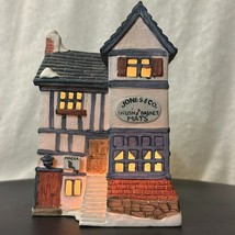 Dept 56 Jones &amp; Co Brush and Basket Shop Dickens Village Building - 1984 - £30.58 GBP