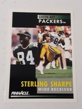 Sterling Sharpe Green Bay Packers 1991 Pinnacle Card #11 - £0.78 GBP