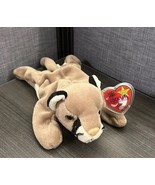Vintage TY Beanie Baby 1998 CANYON The Cougar Orig Tag Protector Free Sh... - $14.99