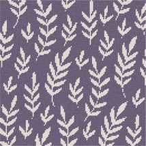 Pepita needlepoint kit: Violet Leaves, 10&quot; x 10&quot; - £58.61 GBP+