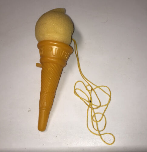 Rare Vintage Ice Cream Cone Plastic Ice-Punch Vtg Foam Joke Toy  - $2.87